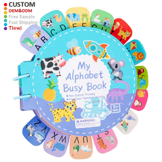 Busy Book for Early Learning for Kids 