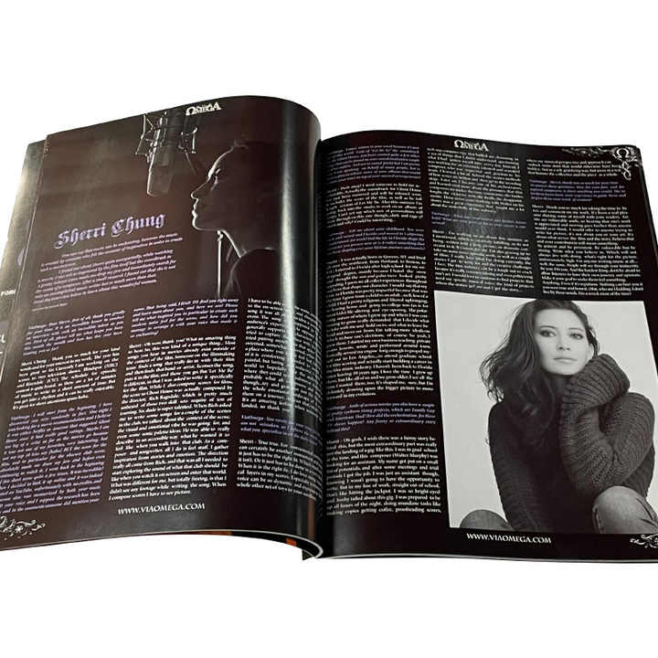 Custom cheap, full color glossy paper, book printing 