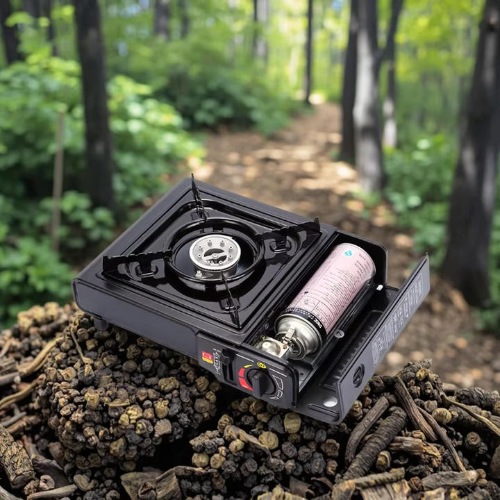 Portable Gas Stove Camping Hiking Wood Burning Stove 
