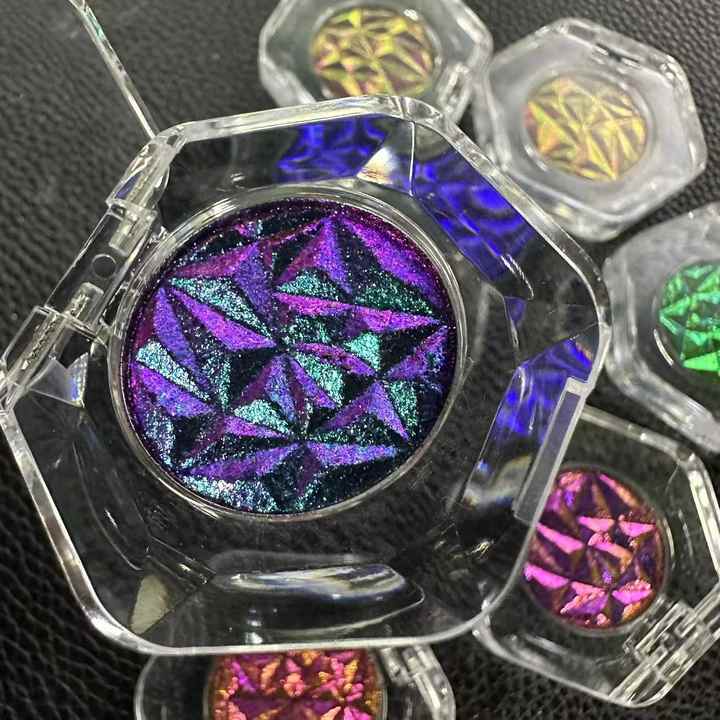 Private Label Camelian Color Changing Eyebrow Shadow Wholesale Multicolor Single Eyeshadow 