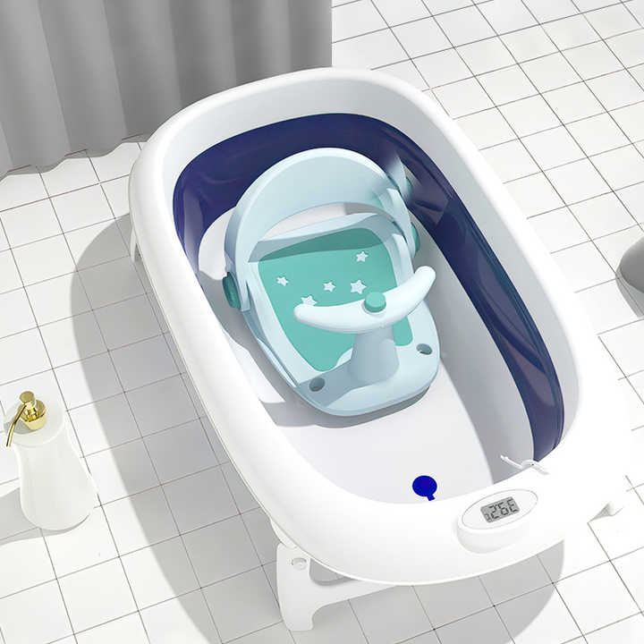 Children's Bath Chair Baby Bath Artifact Newborn Baby Washing Seat Adjustable Sitting Support 