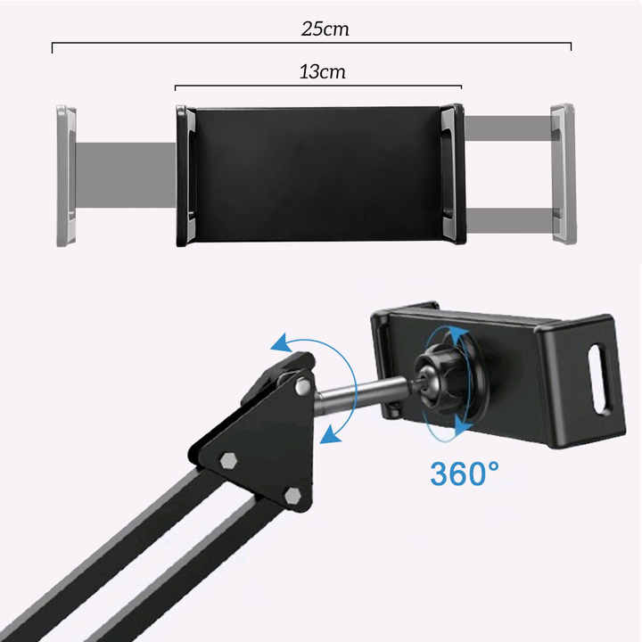 New Products for iPad Mount 360 Rotating Phone Holder 