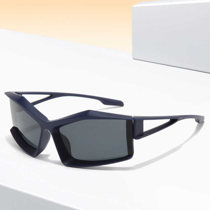 Uniquely shaped sports sunglasses for kids 