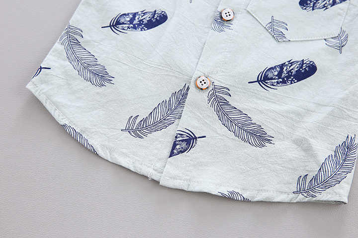 شورت اولاد أعلى جودة الاطفال مجموعة ملابس صيف