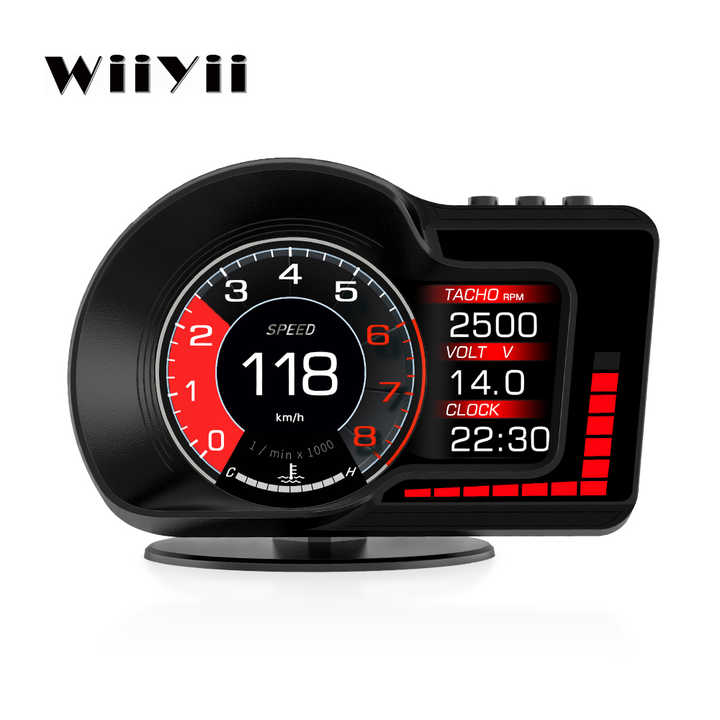 Car Diagnostic Tool, WiiYii Car OBD2 GPS LCD HUD 