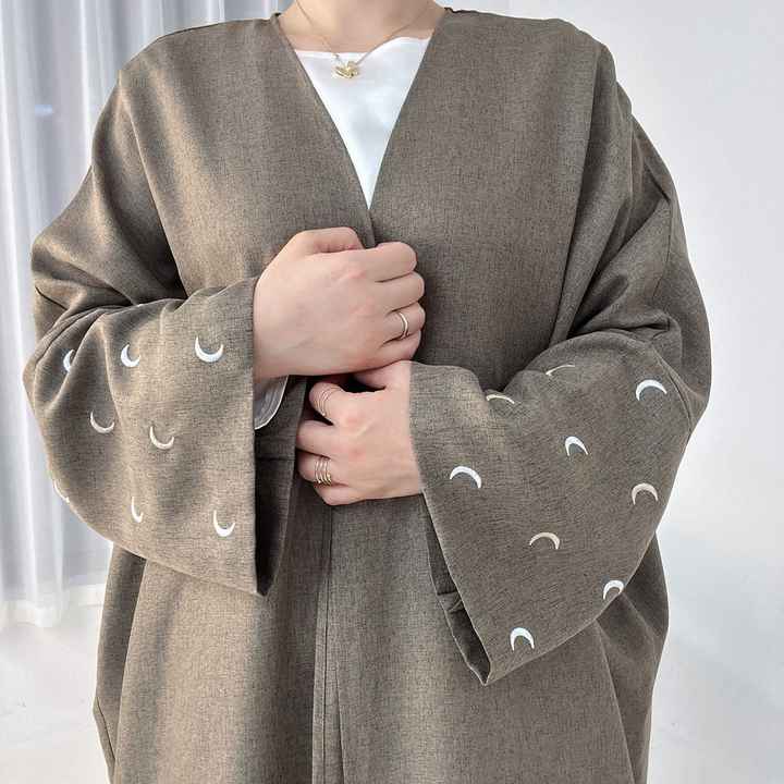 عبايه ملونه شتويه