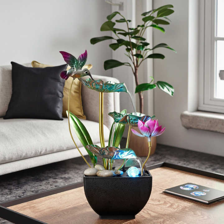 . أضواء ميزة مياه سطح ديكور