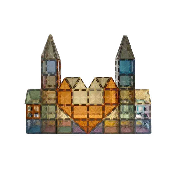 Best Selling Magnetic Building Tiles Blocks Educational Toys Building Blocks Set for Kids 