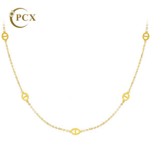 gold necklace 