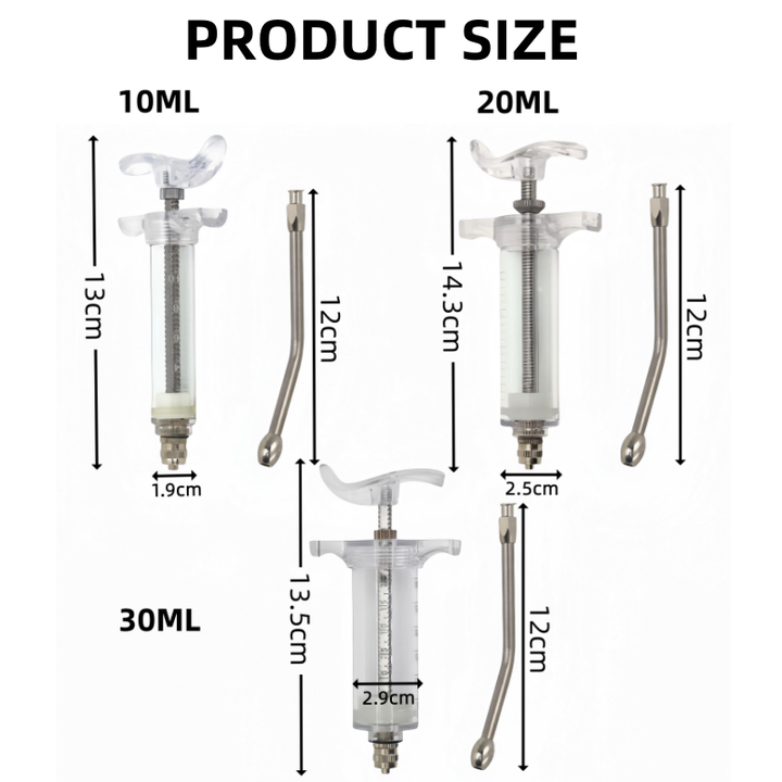 Manual feeding syringe, medical supplies 