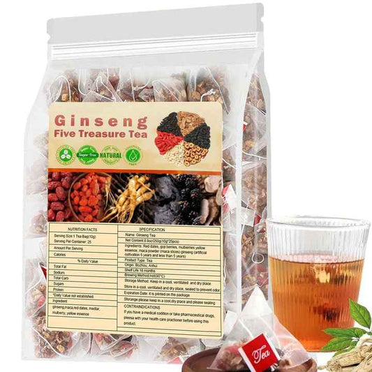 Aphrodisiac ginseng tea 