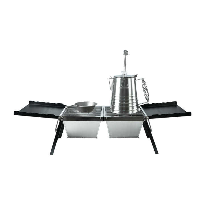 شواية شواء محمولة قابلة للطي ومتعددة الوظائف   .   Portable Foldable Multifunctional BBQ Grill for Outdoor