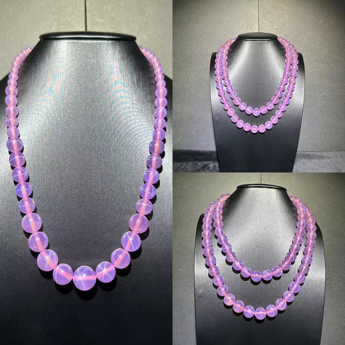 round bead necklace 