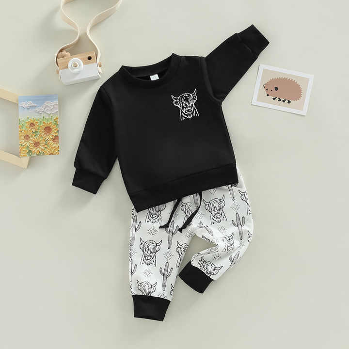 Dropshipping 0-3 Years Baby Solid Crew Neck 