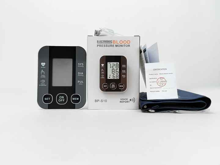 Digital Blood Pressure Monitor for Home Arm Medical Equipment Device 