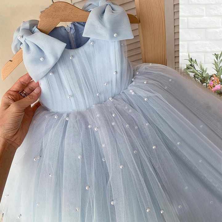 High Quality Summer Girl Princess Party Dress 