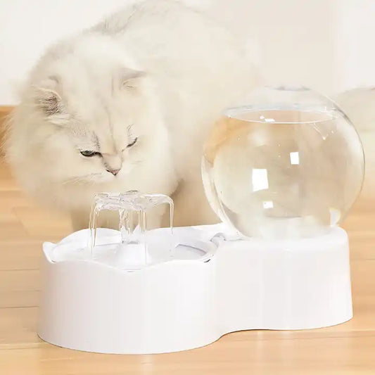 Automatic Gravity Pet Automatic Transparent Visual Fountain for Cats Smart Induction - Pet Accessories 