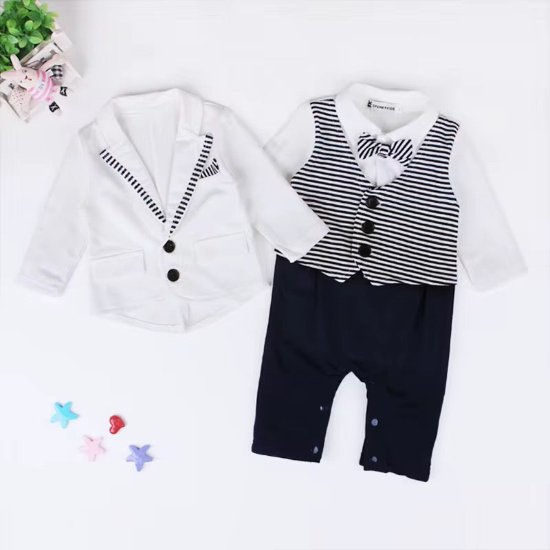 Newborn boys romper