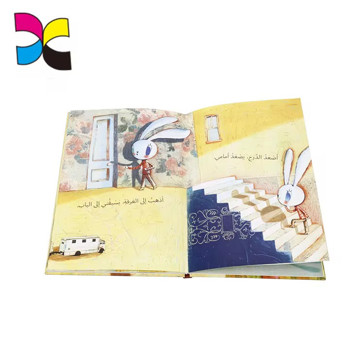 عالية الجودة غلاف العربية كتاب قصص للأطفال High quality hardcover Arabic storybook for children