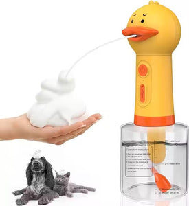 Duck bath brush