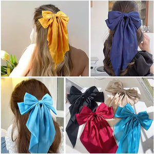 Solid Color Hair Bow