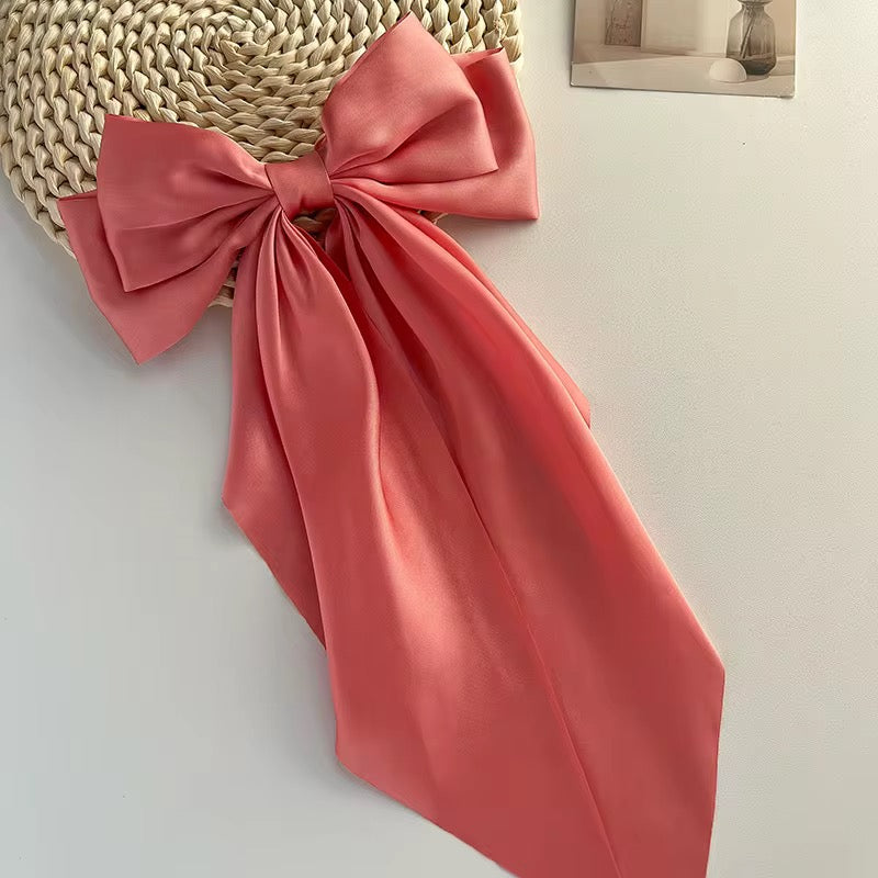 Solid Color Hair Bow