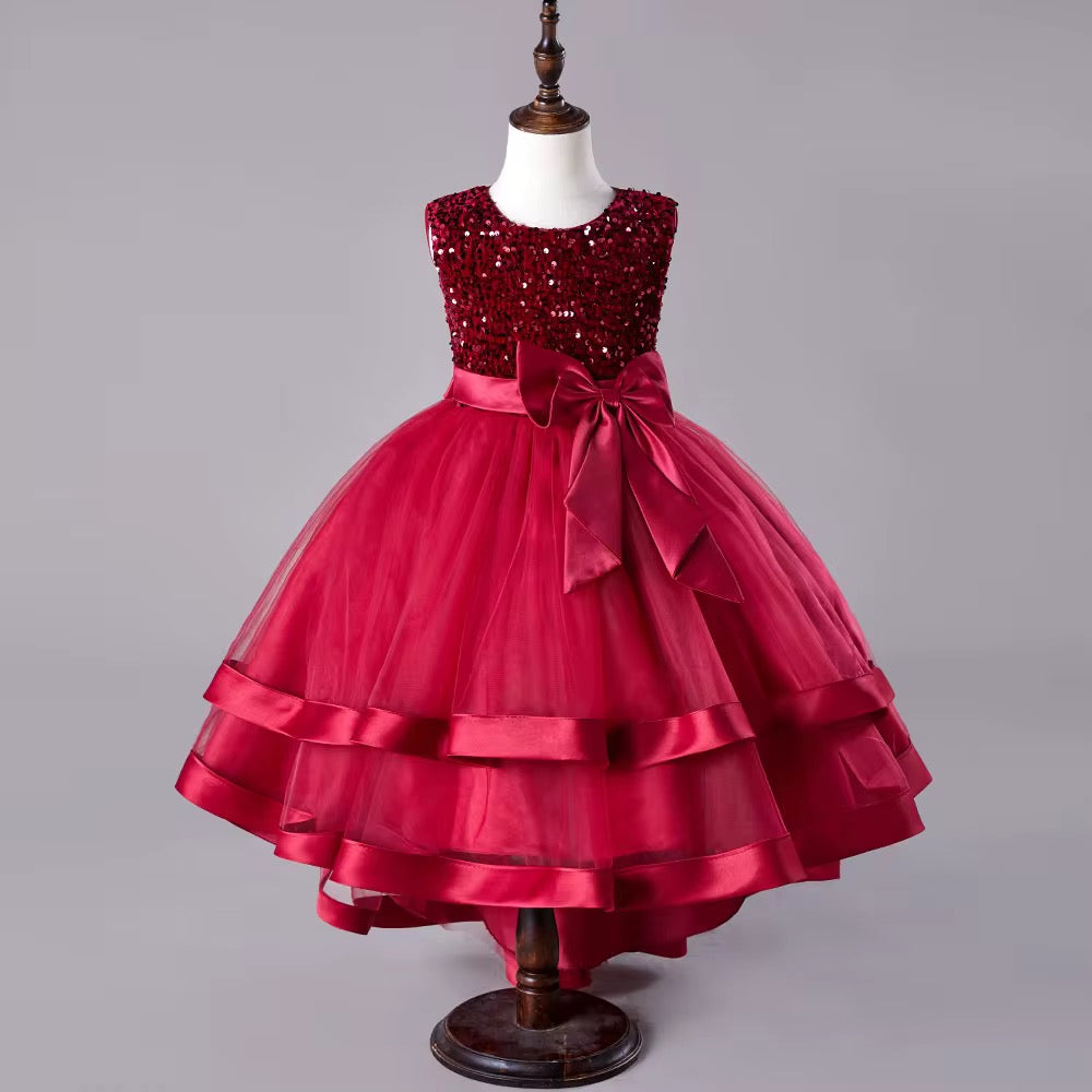 Layered design dresses