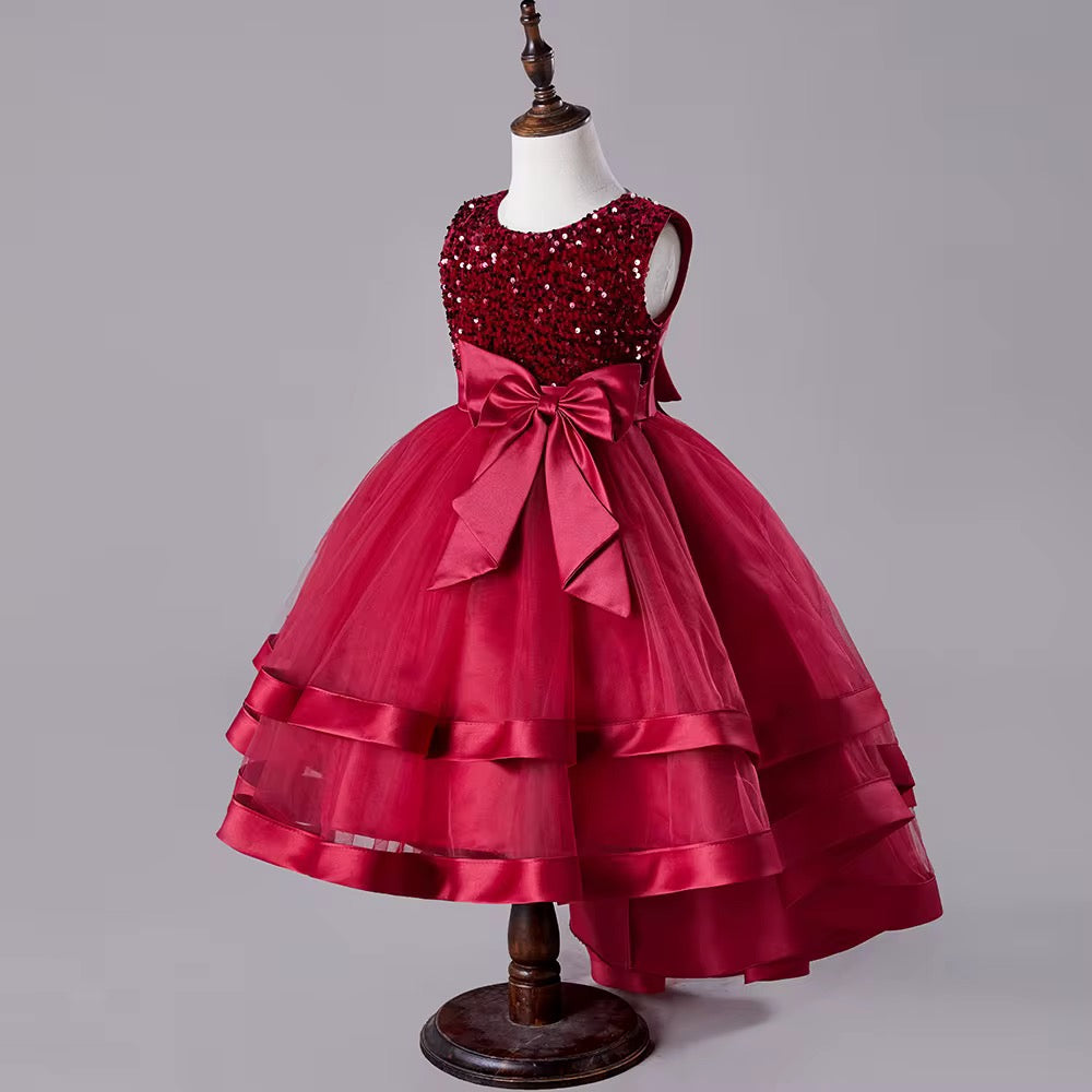 Layered design dresses