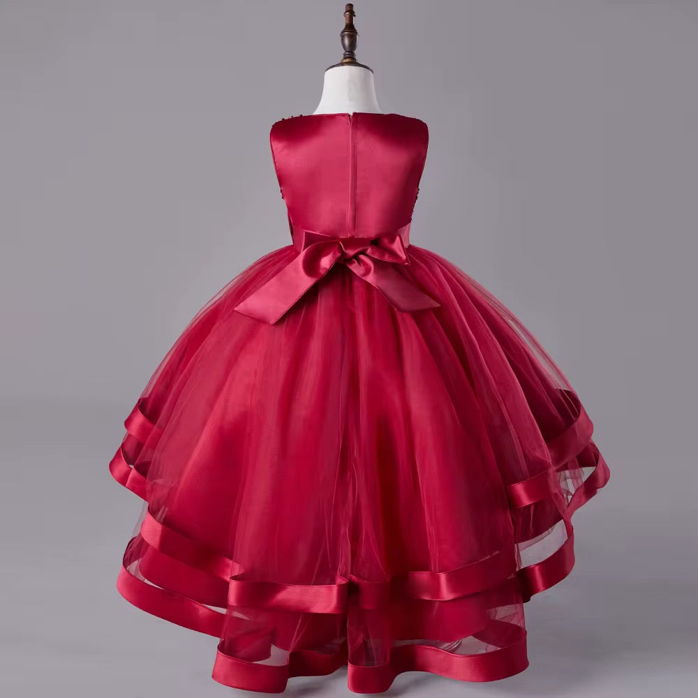 Layered design dresses