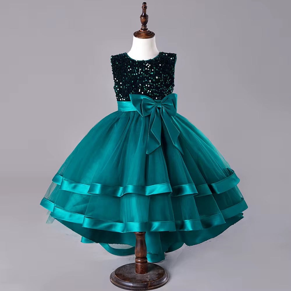 Layered design dresses