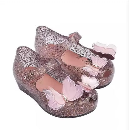 Melissa Mini Girls Sandal, High Quality Little Butterfly Summer Girls Sandal