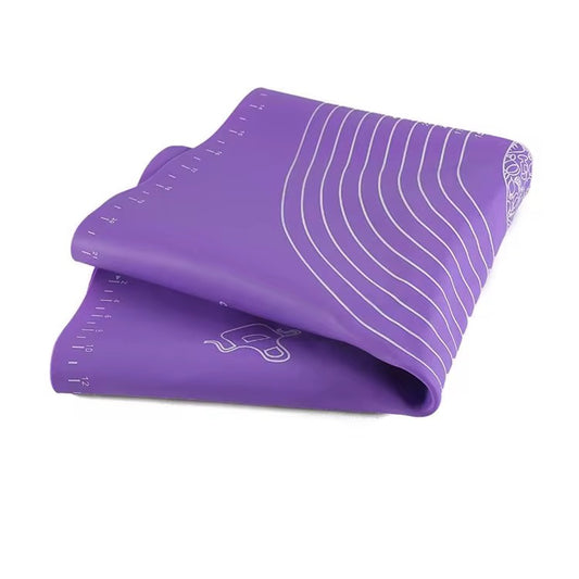Silicone pastry mat, molds and baking tools