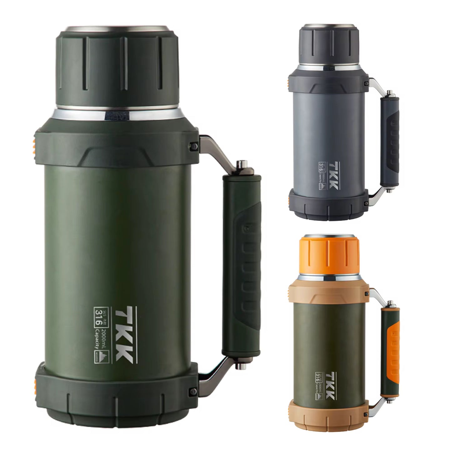 Traditional Half Gallon Insulated Vacuum Water Bottle