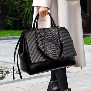 Luxury women's handbags with classic design