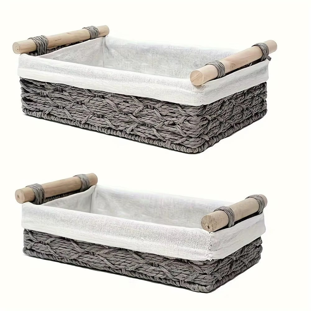 Miscellaneous supplies storage basket