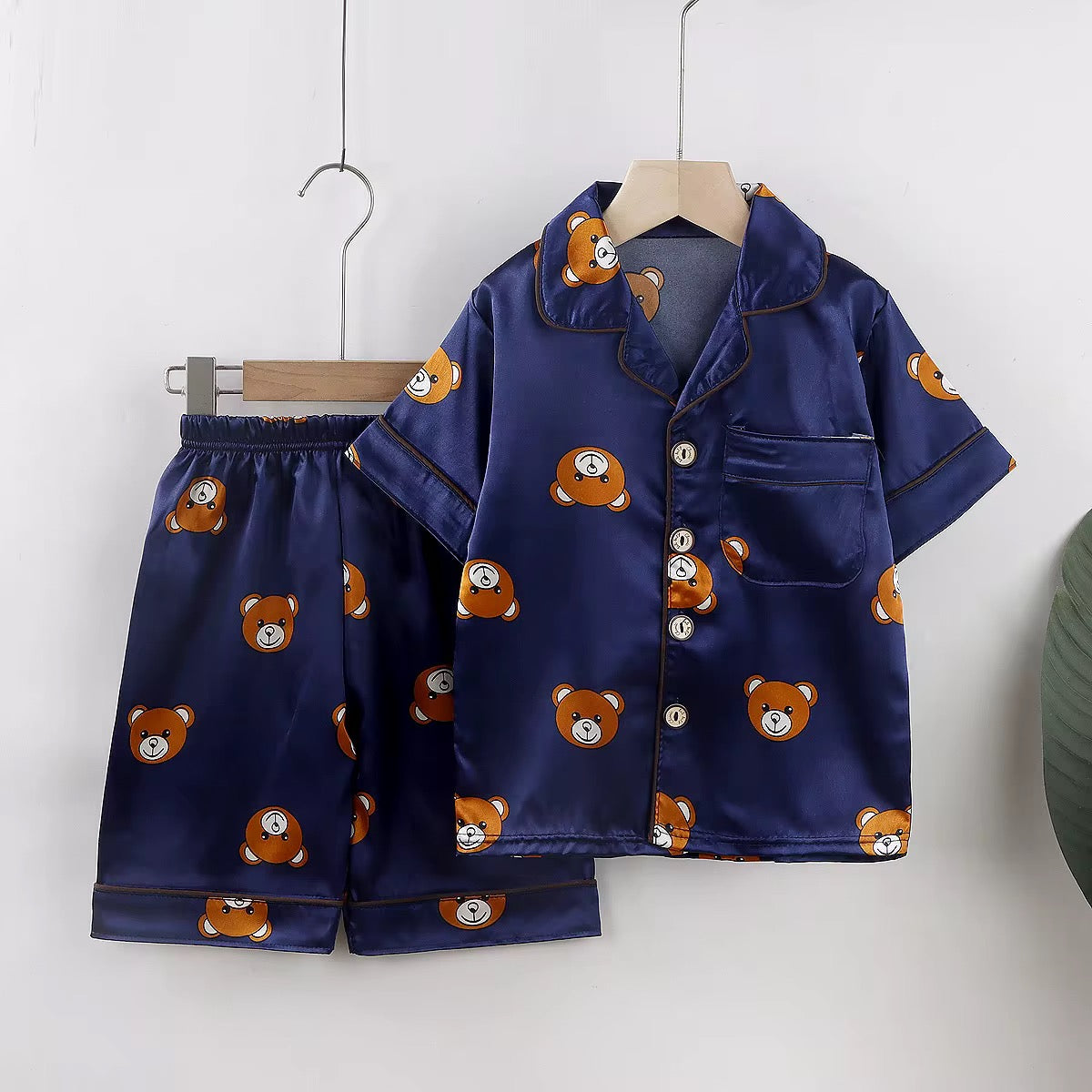 Boys' and girls' silk nightgowns