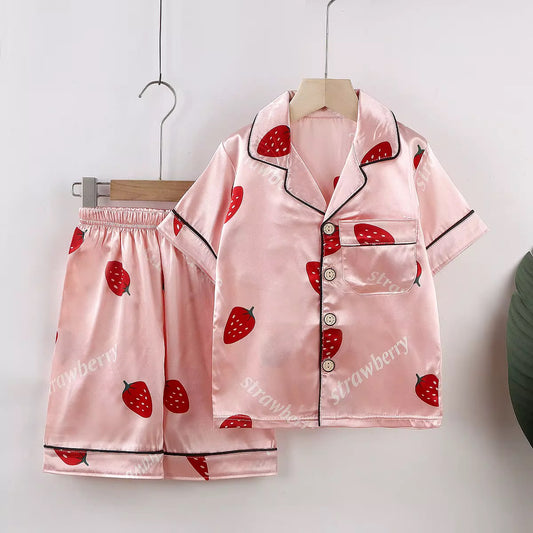 Boys' and girls' silk nightgowns