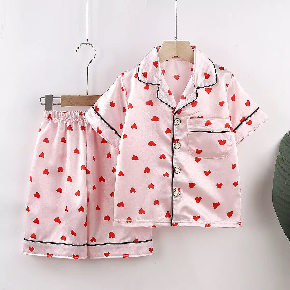 Boys' and girls' silk nightgowns