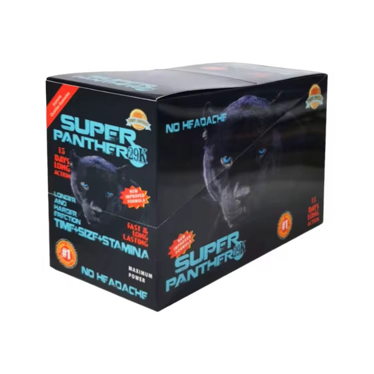 حبوب الجنس Panther السوداء من وحيد القرن للرجال ، تكبير القضيب ، حبوب تعزيز الجنس للذكور ، بطاقة ورقية للتعبئةBlack Panther Sex Pills for Men, Penis Enlargement, Male Enhancement Pills, Paper Card for Packing