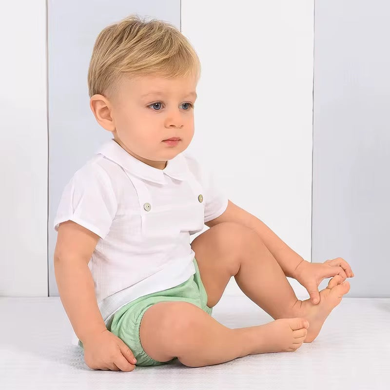 Boys' Shorts, Short-Sleeved Shorts, Boys' Summer Clothes