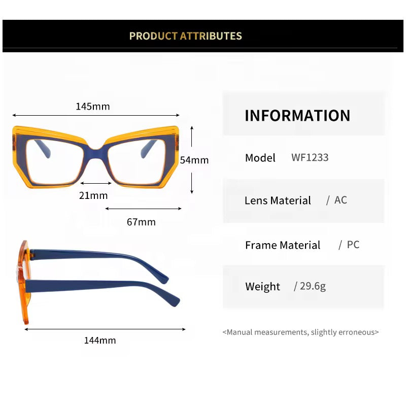 Luxury women's glasses