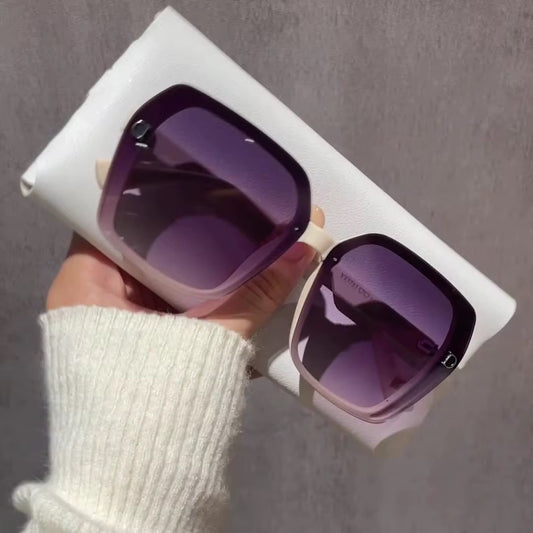 Modern and luxurious women's sunglasses