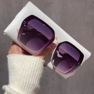 Modern and luxurious women's sunglasses