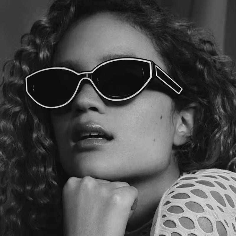 Modern and luxurious women's glasses