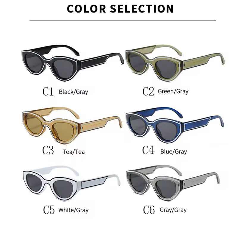 Modern and luxurious women's glasses