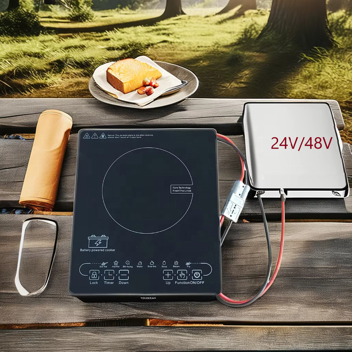 battery-powered induction cooker 