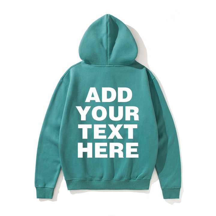 Wholesale 100% Cotton Sweatshirt Custom Printed Mens Fashion Oversized Pullover Hoodies 