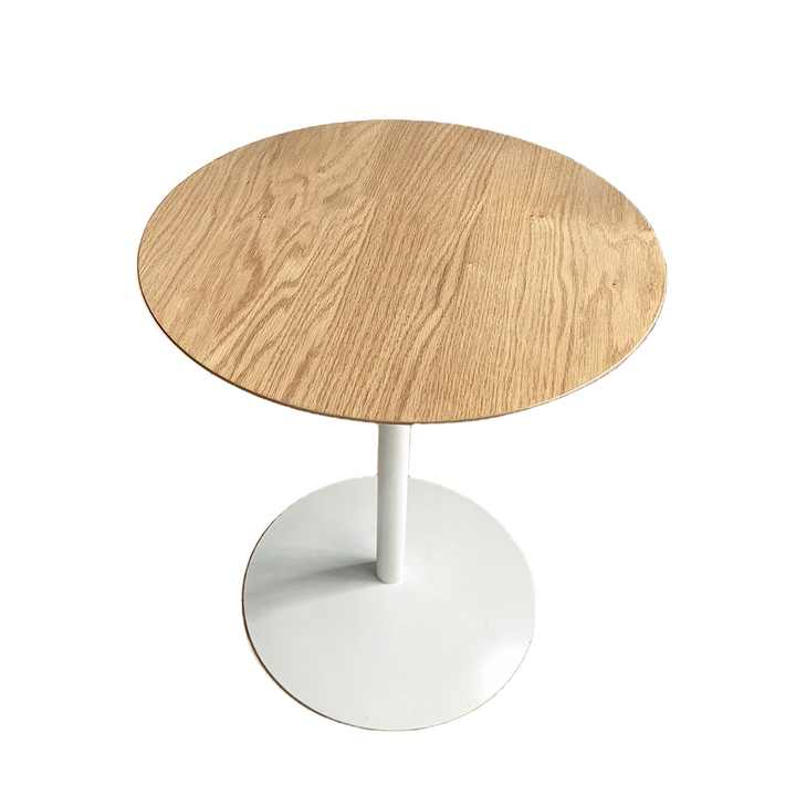 Round snack living room table 