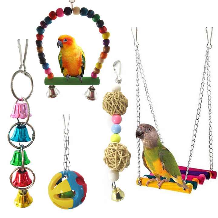 Parrot Toy Set - Animal Accessories 