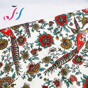 Custom Printing-Printed woven cotton 